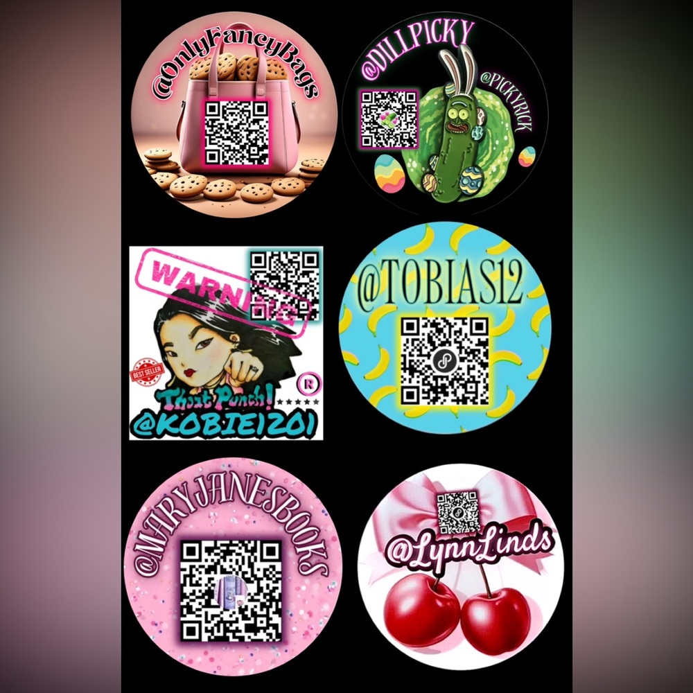 100 CUSTOM QR CODE STICKERS - Picture 5 of 16